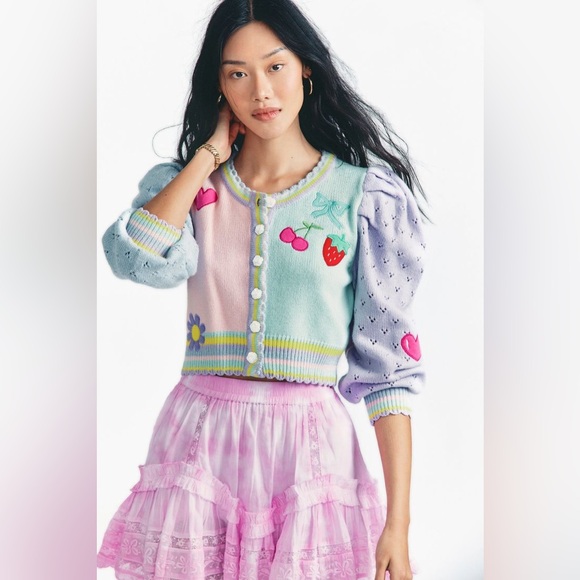 Loveshacfancy Cardigan size S NWT. - Picture 5 of 8